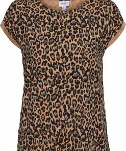 VERO MODA VMAVA PLAIN SS TOP MULTI AOP NOOS GA Dames - Maat S