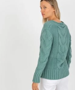 Merkloos Mint Dames Grof Gebreide Vest One Size 9 Merkloos Mint Dames Grof Gebreide Vest One Size -Exporteren dameskleding winkel 550x727 6