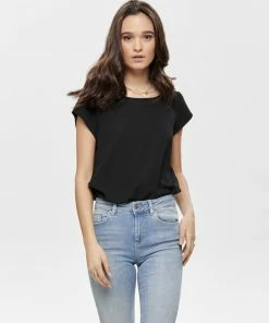 ONLY ONLVIC S/S SOLID TOP NOOS WVN Dames Top- Maat 42 16 ONLY ONLVIC S/S SOLID TOP NOOS WVN Dames Top- Maat 42 -Exporteren dameskleding winkel 550x732 13