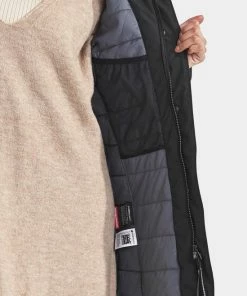 Didriksons - Erika Wns Parka - Black - Vrouwen - Maat 42 -Exporteren dameskleding winkel 550x732 15