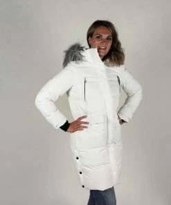 BJØRNSON FRIDA Winterparka Dames - Winddicht - Waterafstotend - Gewatteerd Gevoerd - Capuchon - Warm - Outdoor Damesjas - Rits Zakken - Winterjas - Maat 38 - Wit 13 BJØRNSON FRIDA Winterparka Dames - Winddicht - Waterafstotend - Gewatteerd Gevoerd - Capuchon - Warm - Outdoor Damesjas - Rits Zakken - Winterjas - Maat 38 - Wit -Exporteren dameskleding winkel 550x732 41