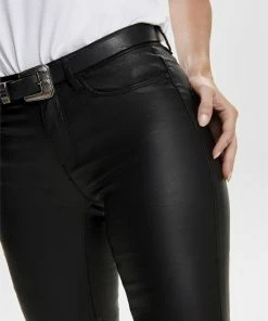 ONLY ONLANNE K MID WAIST COATED JEANS NOOS Dames Jeans - Maat L34 -Exporteren dameskleding winkel 550x732 5