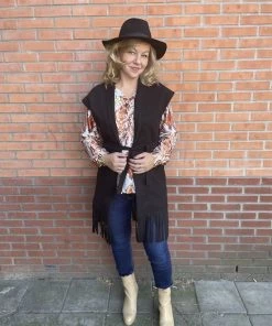 Merkloos Hill Fashion - Gilet - Tess - Zwart - One-size