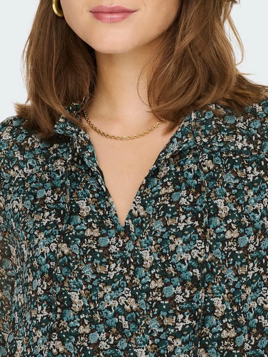 Only Blouse Onlditsy L/s Blouse Wvn Noos 15229700 Balsam Green/fall Ditsy Dames Maat - L 7 Only Blouse Onlditsy L/s Blouse Wvn Noos 15229700 Balsam Green/fall Ditsy Dames Maat - L - Afbeelding 5