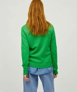 Vila Trui Viril O-neck L/s Knit Top - Noos 14054177 Kelly Green/dark Melan Dames Maat - S 17 Vila Trui Viril O-neck L/s Knit Top - Noos 14054177 Kelly Green/dark Melan Dames Maat - S -Exporteren dameskleding winkel 550x733 143