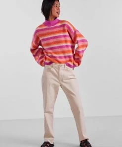 PIECES PCNOELLA LS HIGH-NECK KNIT BC Dames Trui - Maat S -Exporteren dameskleding winkel 550x733 147