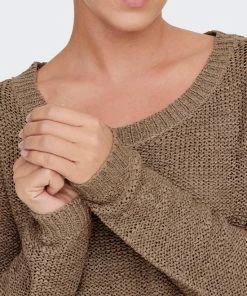 Only Trui Onlgeena Xo L/s Pullover Knt Noos 15113356 Tigers Eye Dames Maat - S -Exporteren dameskleding winkel 550x733 173