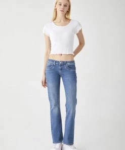 LTB Jeans LTB Valerie Jeans Volwassenen Donkerblauw -Exporteren dameskleding winkel 550x733 174