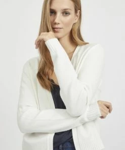 VILA VIRIL SHORT L/S KNIT CARDIGAN-NOOS Dames Vest - Maat L -Exporteren dameskleding winkel 550x733 191
