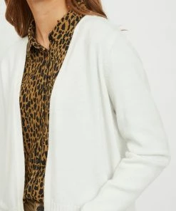 VILA VIRIL SHORT L/S KNIT CARDIGAN-NOOS Dames Vest - Maat L -Exporteren dameskleding winkel 550x733 192
