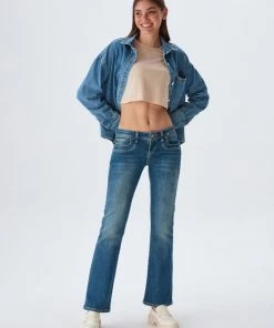 LTB Jeans LTB Valerie Jeans Volwassenen Donkerblauw -Exporteren dameskleding winkel 550x733 220