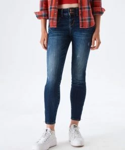 LTB Jeans LTB Senta Zip Jeans Volwassenen Donkerblauw -Exporteren dameskleding winkel 550x733