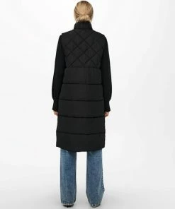 ONLY ONLSTACY QUILTED LONG WAISTCOAT OTW NOOS Dames Gilet - Maat XL -Exporteren dameskleding winkel 550x733 268