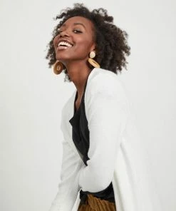 Vila Dames Vest - Wit - Maat S -Exporteren dameskleding winkel 550x733 269