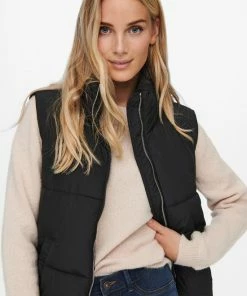 JDY JDYNEWERICA SHORT WAISTCOAT OTW NOOS Dames Jas - Maat XL -Exporteren dameskleding winkel 550x733 277