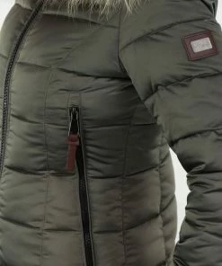 Versano Sky Dames Slim Fit Winterjas XS - Groen 10 Versano Sky Dames Slim Fit Winterjas XS - Groen -Exporteren dameskleding winkel 550x733 287