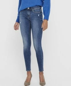ONLY ONLWAUW LIFE MID SKINNY BJ114-3 NOOS Dames Jeans - Maat W XL X L 32 -Exporteren dameskleding winkel 550x733 305