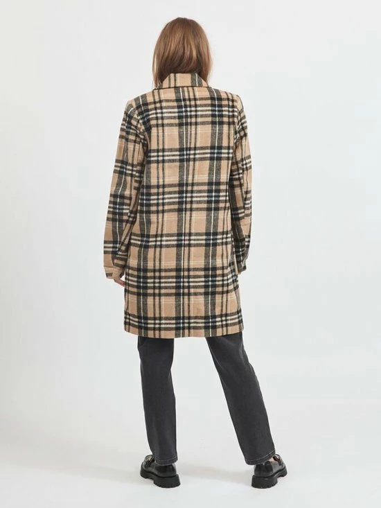 VILA VILEOVITA COAT/SU Dames Jas - Maat 36 9 VILA VILEOVITA COAT/SU Dames Jas - Maat 36 - Afbeelding 7