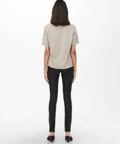 JDY JDYNEWTHUNDER COATED HIGH SKN PNT NOOS Dames Broeken - Maat M -Exporteren dameskleding winkel 550x733 319