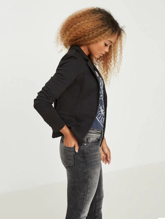 VERO MODA VMJULIA LS BLAZER DNM NOOS Dames Blazer - Maat 38 5 VERO MODA VMJULIA LS BLAZER DNM NOOS Dames Blazer - Maat 38 - Afbeelding 3