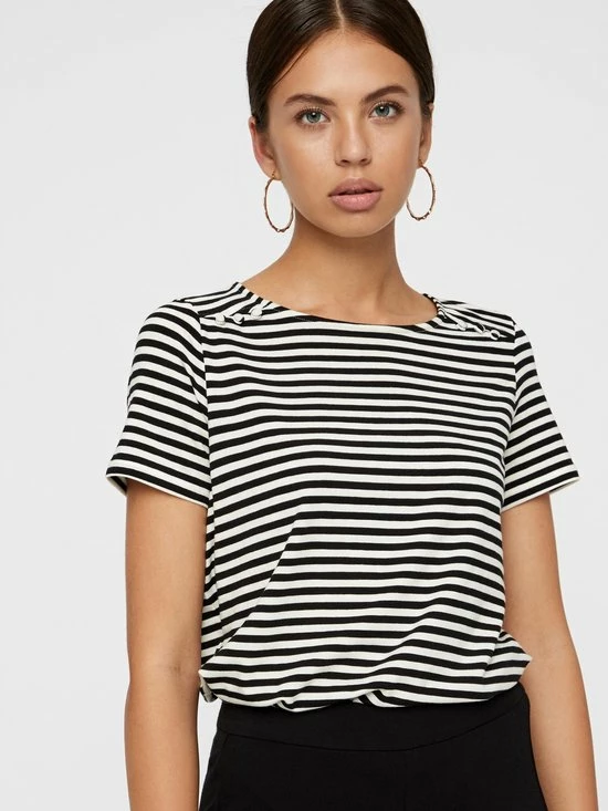 VERO MODA VMKAMMA NW FLARED JERSEY PANT NOOS Dames Broek - Maat 34M 9 VERO MODA VMKAMMA NW FLARED JERSEY PANT NOOS Dames Broek - Maat 34M - Afbeelding 7