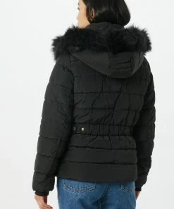 ONLY ONLCAMILLA QUILTED FURHOOD JACKET CC OTW Dames Jas - Maat XL -Exporteren dameskleding winkel 550x733 347