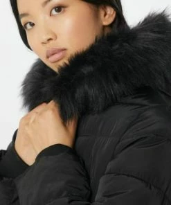 ONLY ONLCAMILLA QUILTED FURHOOD JACKET CC OTW Dames Jas - Maat XL -Exporteren dameskleding winkel 550x733 349