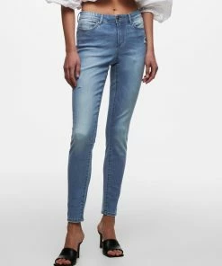 Only Wauw Life Dames Skinny Jeans - Maat W25 X L30 -Exporteren dameskleding winkel 550x733 352