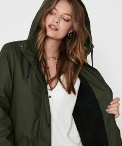 ONLY ONLSALLY RAINCOAT CC OTW Dames Jas - Maat XS -Exporteren dameskleding winkel 550x733 368