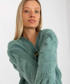 Merkloos Mint Dames Grof Gebreide Vest One Size 11 Merkloos Mint Dames Grof Gebreide Vest One Size -Exporteren dameskleding winkel 550x733 407