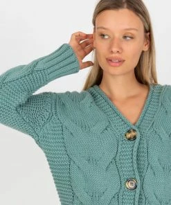 Merkloos Mint Dames Grof Gebreide Vest One Size 12 Merkloos Mint Dames Grof Gebreide Vest One Size -Exporteren dameskleding winkel 550x733 408