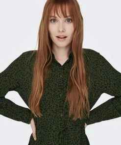 JDY JDYPIPER L/S SHIRT STRING DRESS WVN Dames Jurk - Maat L 17 JDY JDYPIPER L/S SHIRT STRING DRESS WVN Dames Jurk - Maat L -Exporteren dameskleding winkel 550x733 412