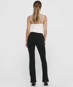 ONLY ONLROCKY MID FLARED PANT TLR Dames Broek - Maat L X L32 -Exporteren dameskleding winkel 550x733 423