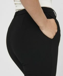 ONLY ONLROCKY MID FLARED PANT TLR Dames Broek - Maat L X L32 -Exporteren dameskleding winkel 550x733 425