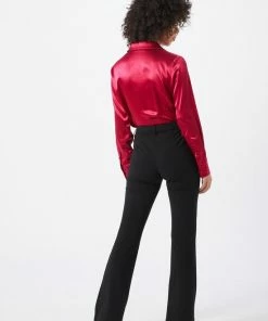 ONLY ONLROCKY MID FLARED PANT TLR Dames Broek - Maat L X L32 -Exporteren dameskleding winkel 550x733 429