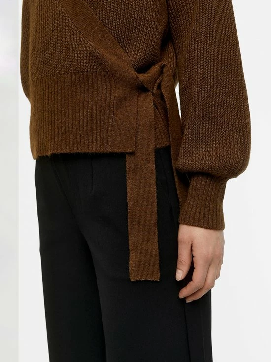 OBJECT COLLECTORS ITEM OBJMALENA L/S WRAP CARDIGAN NOOS Dames Vest - Maat M 9 OBJECT COLLECTORS ITEM OBJMALENA L/S WRAP CARDIGAN NOOS Dames Vest - Maat M - Afbeelding 7