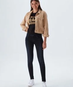 LTB Jeans LTB Nicole Jeans Volwassenen Donkerblauw -Exporteren dameskleding winkel 550x733 48