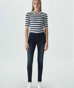 LTB Jeans LTB Nicole Jeans Volwassenen Donkerblauw -Exporteren dameskleding winkel 550x733 50