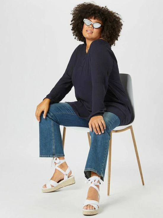 Kaffe Curve KCami LS Tunic Dames Tuniek - Maat 46 6 Kaffe Curve KCami LS Tunic Dames Tuniek - Maat 46 - Afbeelding 4