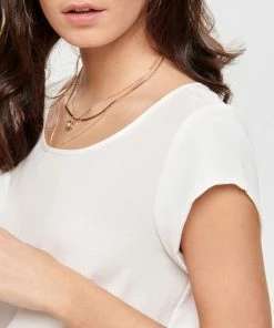 ONLY ONLVIC S/S SOLID TOP NOOS WVN Dames Top - Maat 42 -Exporteren dameskleding winkel 550x733 523
