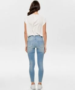 ONLY ONLVIC S/S SOLID TOP NOOS WVN Dames Top - Maat 42 -Exporteren dameskleding winkel 550x733 524