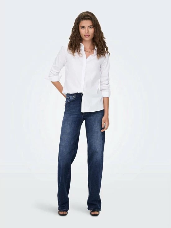 ONLY ONLJUICY HW WIDE DNM REA398 NOOS Dames Jeans - Maat 32/30 8 ONLY ONLJUICY HW WIDE DNM REA398 NOOS Dames Jeans - Maat 32/30 - Afbeelding 6