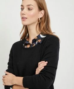 Vila VIRIL LS KNIT DRESS - NOOS 25 Vila VIRIL LS KNIT DRESS - NOOS -Exporteren dameskleding winkel 550x733 542