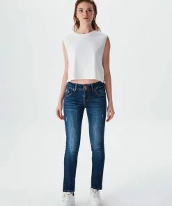 LTB Jeans LTB Molly M Jeans Volwassenen Donkerblauw -Exporteren dameskleding winkel 550x733 558