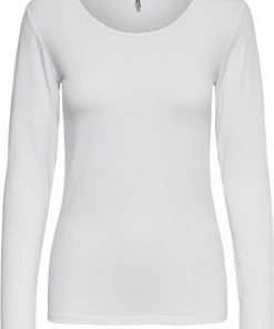 ONLY ONLLIVE LOVE L/S ONECK TOP NOOS JRS Dames T-shirt - Maat S -Exporteren dameskleding winkel 550x733 572