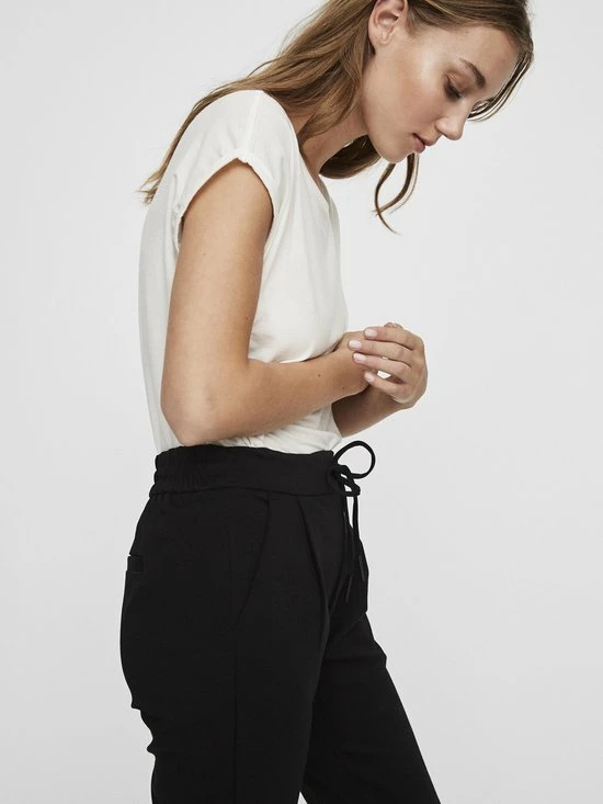 VERO MODA VMEVA MR LOOSE STRING PANTS NOOS Dames Broek - Maat M X L32 8 VERO MODA VMEVA MR LOOSE STRING PANTS NOOS Dames Broek - Maat M X L32 - Afbeelding 6