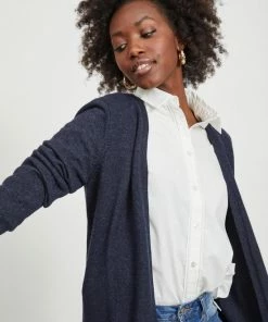 Vila Dames Vest Blauw - Maat M -Exporteren dameskleding winkel 550x733 602