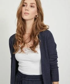 Vila Dames Vest Blauw - Maat M -Exporteren dameskleding winkel 550x733 603