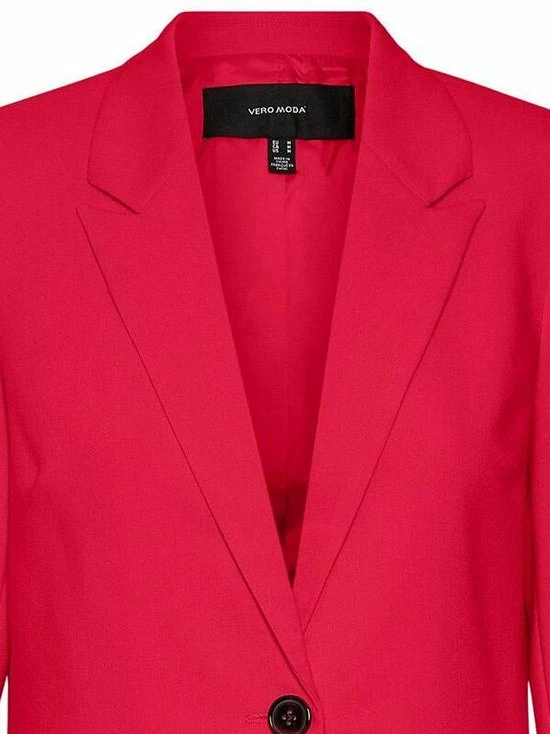 Vero Moda Blazer Vmsandy Ls Slim Blazer Noos 10269953 Love Potion Dames Maat - M 4 Vero Moda Blazer Vmsandy Ls Slim Blazer Noos 10269953 Love Potion Dames Maat - M - Afbeelding 2