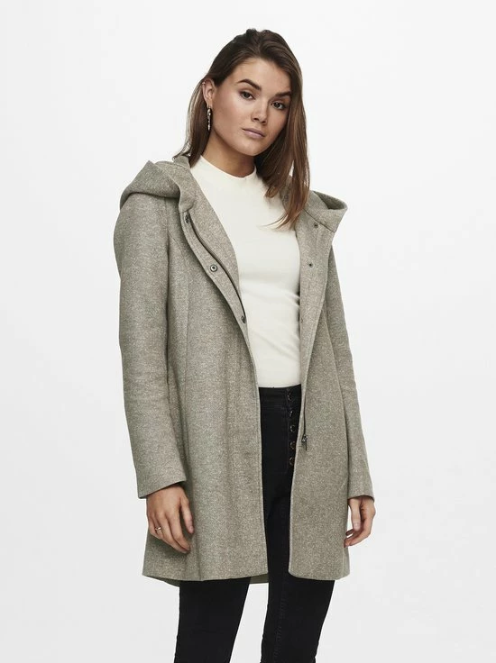 ONLY ONLSEDONA LIGHT COAT OTW NOOS Dames Jas - Maat S 5 ONLY ONLSEDONA LIGHT COAT OTW NOOS Dames Jas - Maat S - Afbeelding 3